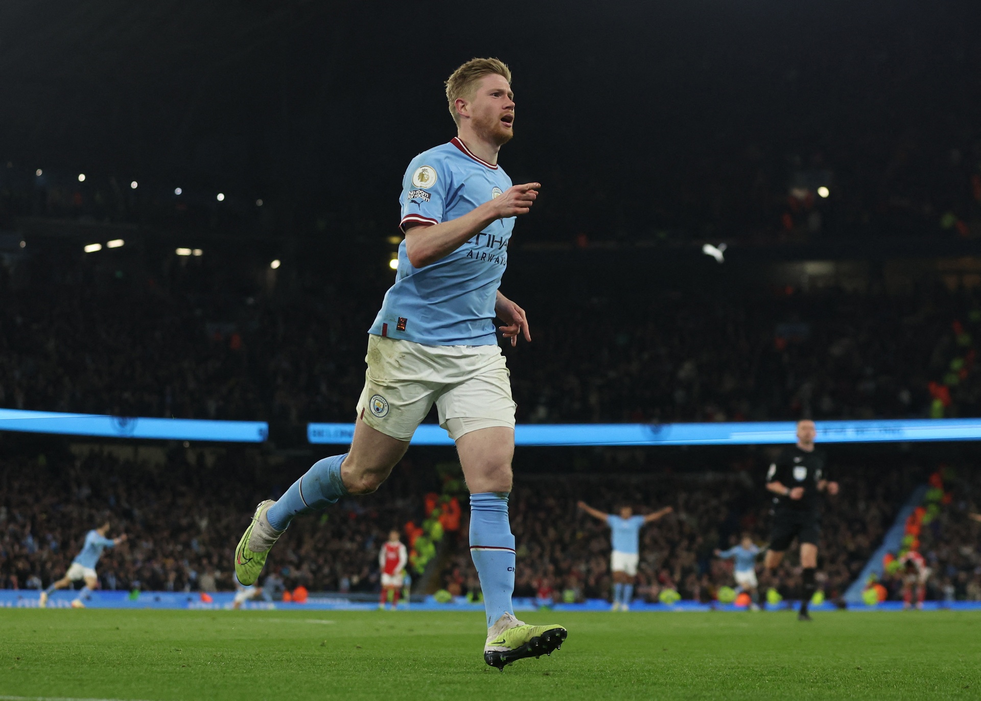 De Bruyne là cầu thủ có duyên ghi bàn vào lưới Arsenal