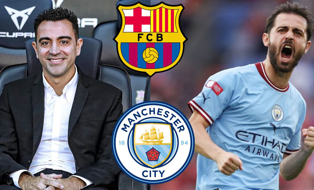 Bernardo Silva vẫn đang nằm trong mục tiêu theo đuổi của Barcelona